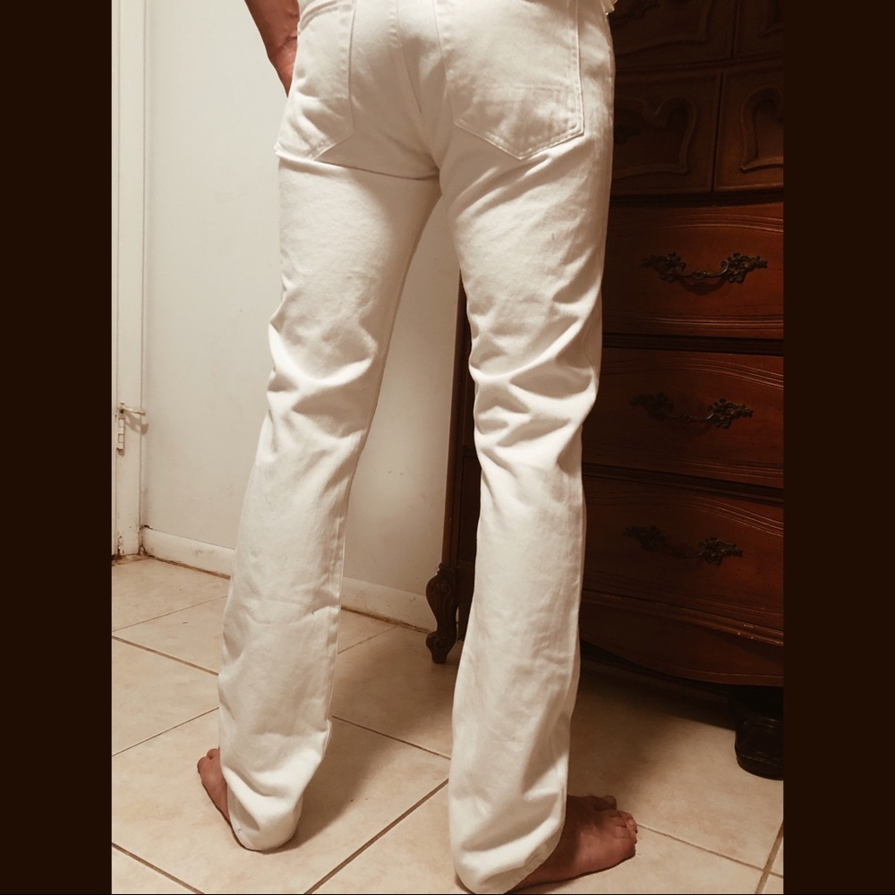 Deluxe white pants ⚪️🔻